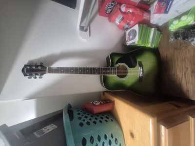 electric acoustic guitar