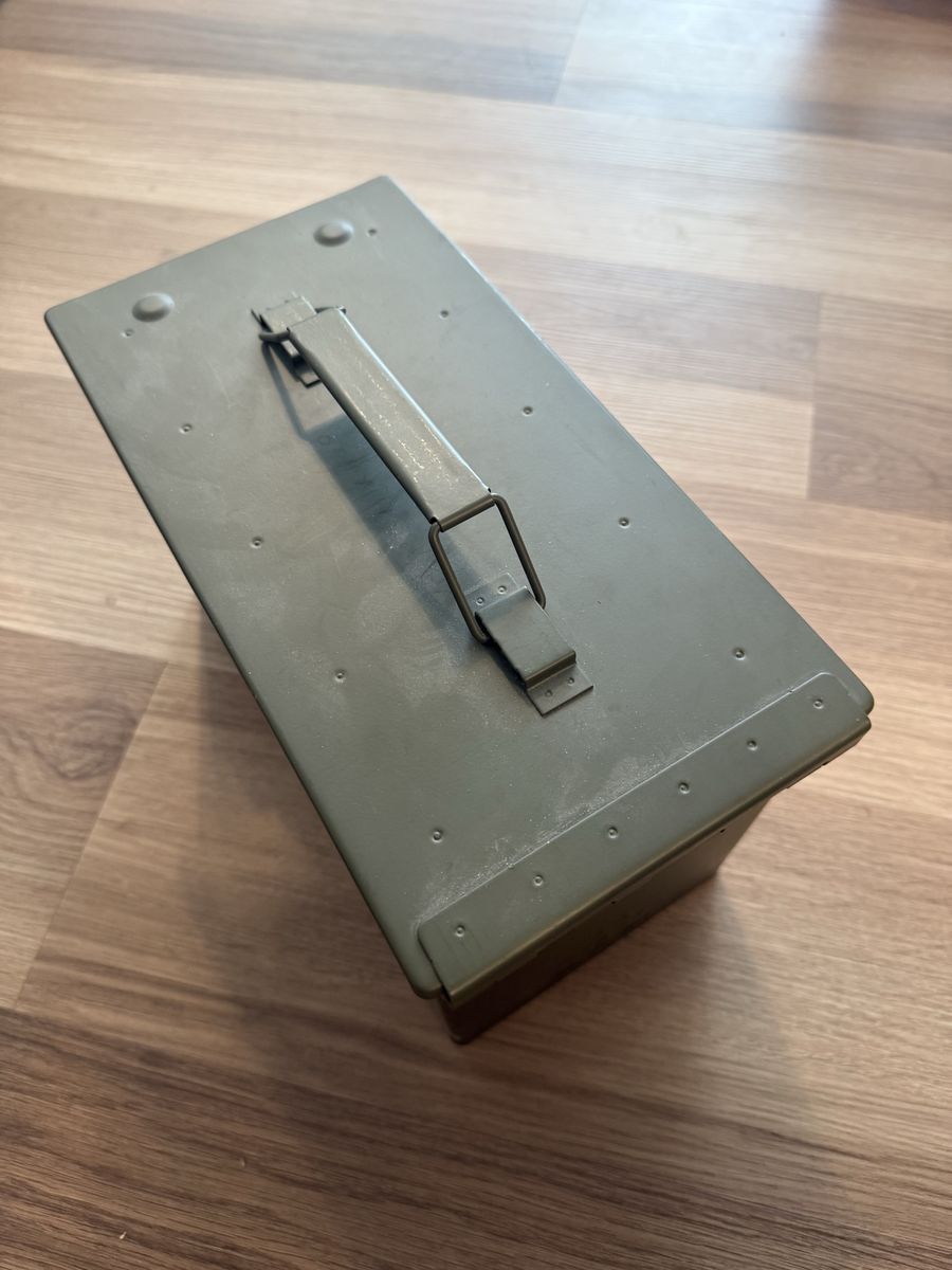 Cabela's M2A1 .50 Caliber Ammo Can - Olive Drab Steel Storage Box