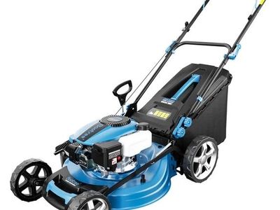 Baotree 21-Inch Hand Push Lawn Mower, 170cc 4-Stroke OHV Engine, 3-in-1 Bagging, 62L Grass Catcher - NEW