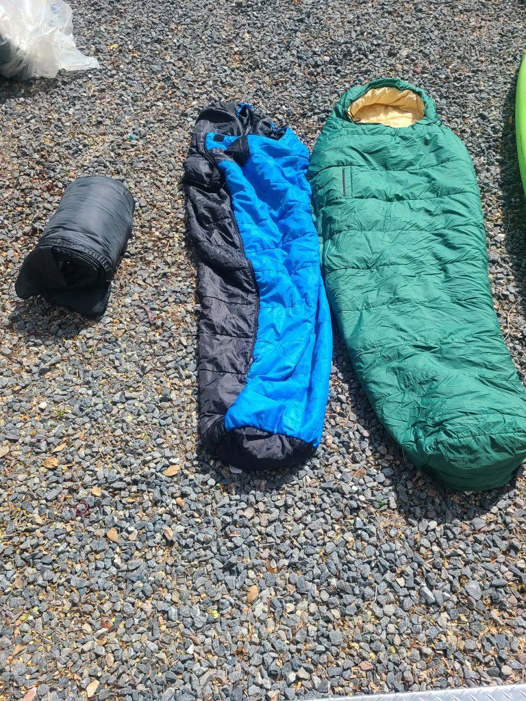 sleeping bags