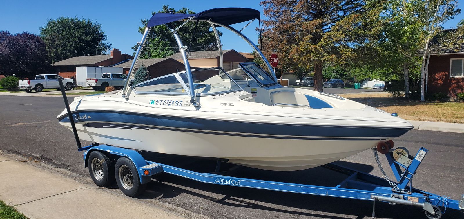1998 SEASWIRL 208 BOWRIDER 20 FOOT BOAT