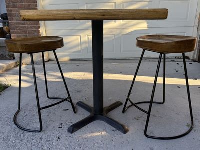 Table and chairs