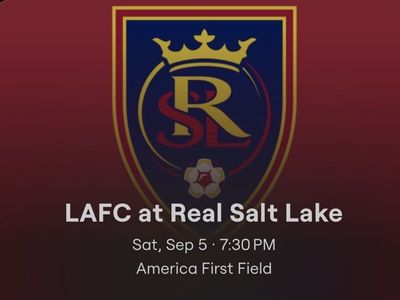 RSL vs. LAFC - tix 5 rows back from LAFC bench