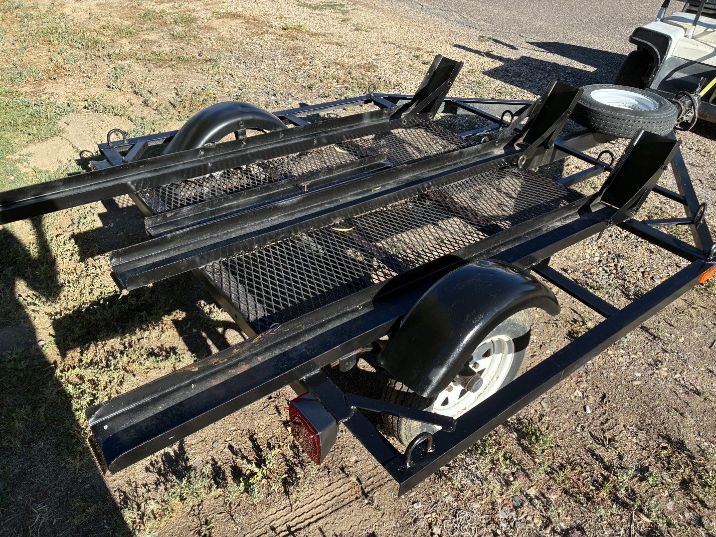 3-Place Motorcycle Trailer – Road-Ready