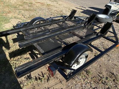 3-Place Motorcycle Trailer – Road-Ready