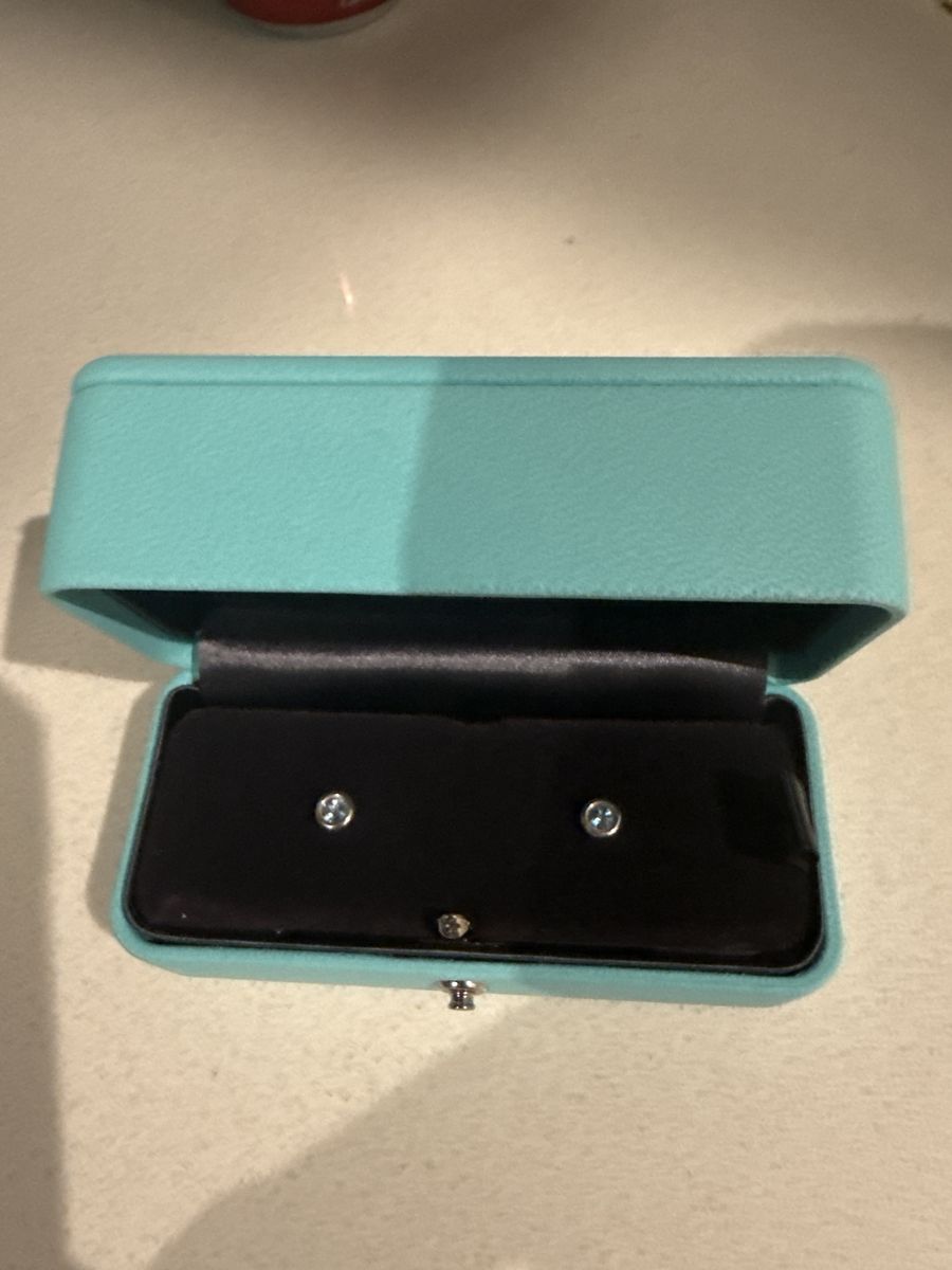 Tiffany & Co. Aquamarine Stud Earrings