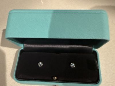Tiffany & Co. Aquamarine Stud Earrings