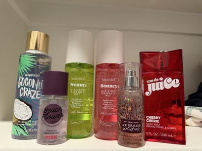 6pc Body Spray Bundle | Assorted Scents | Fragrance Mist | Perfume
