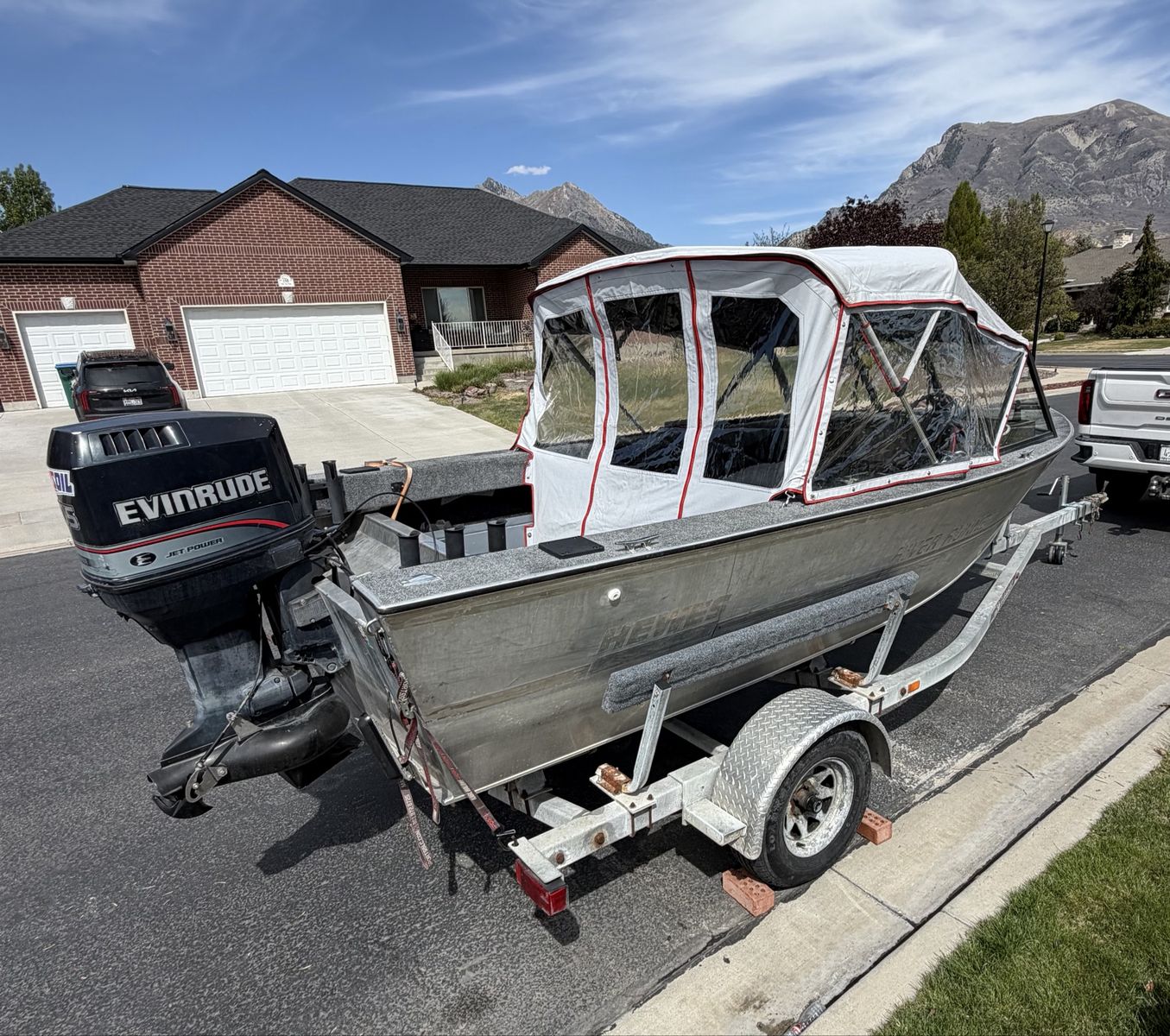Hewes craft fishing boat