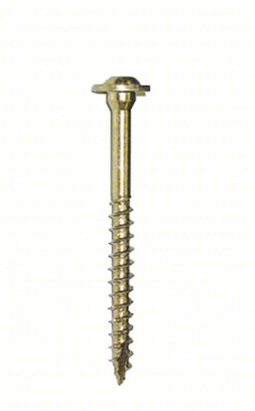 GRK Fasteners Deck Screw 5/16 in Size, 4 in Lg, Steel, Climatek, Round, Torx/Star, 400 PK 