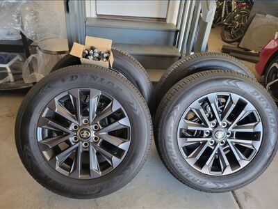 265/60R20 tires & wheels Toyota Tundra Sequoia GX