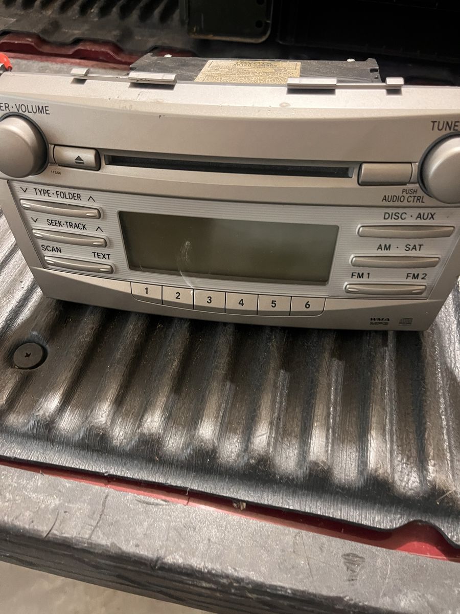 Toyota head unit 2010 Camry