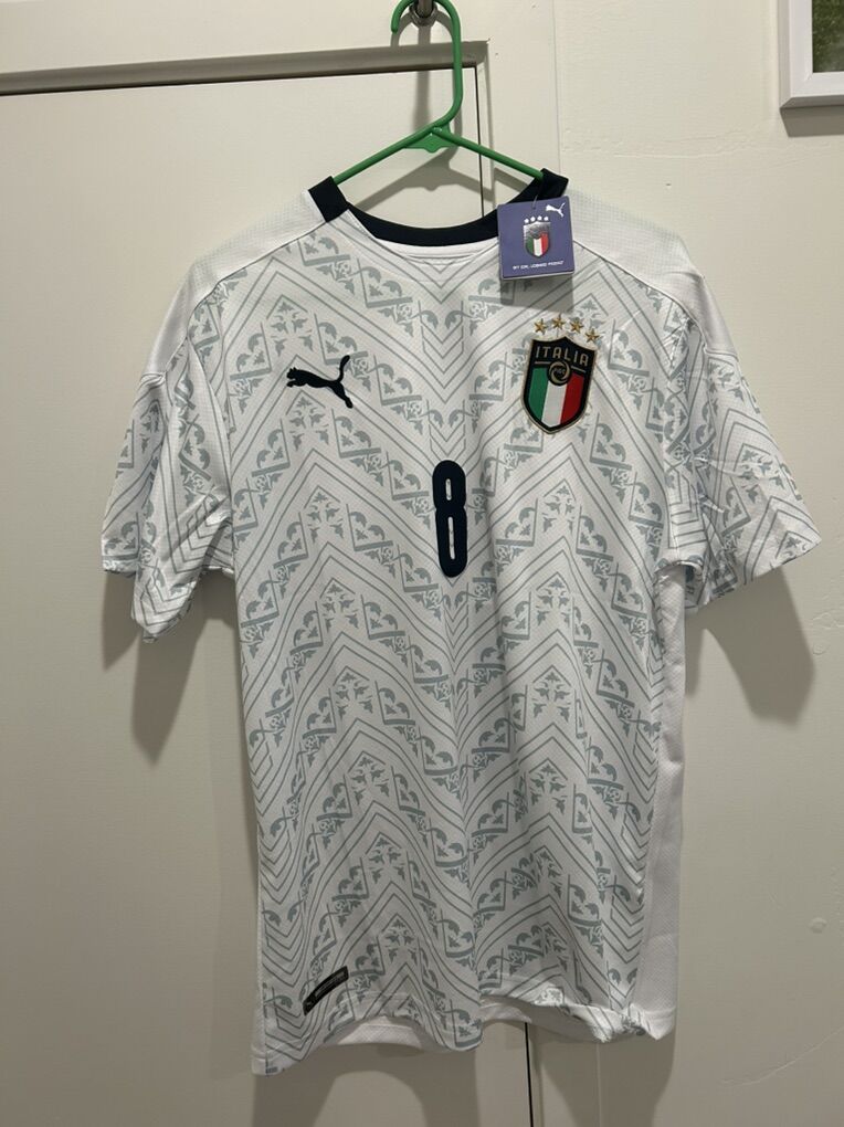 Jorginho #8 | XL Fit Large | Italy 2020 Away Jerse
