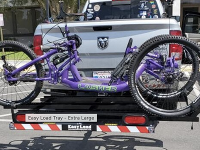 Easy Load Trike Carrier Tray XL includes 3 ramps