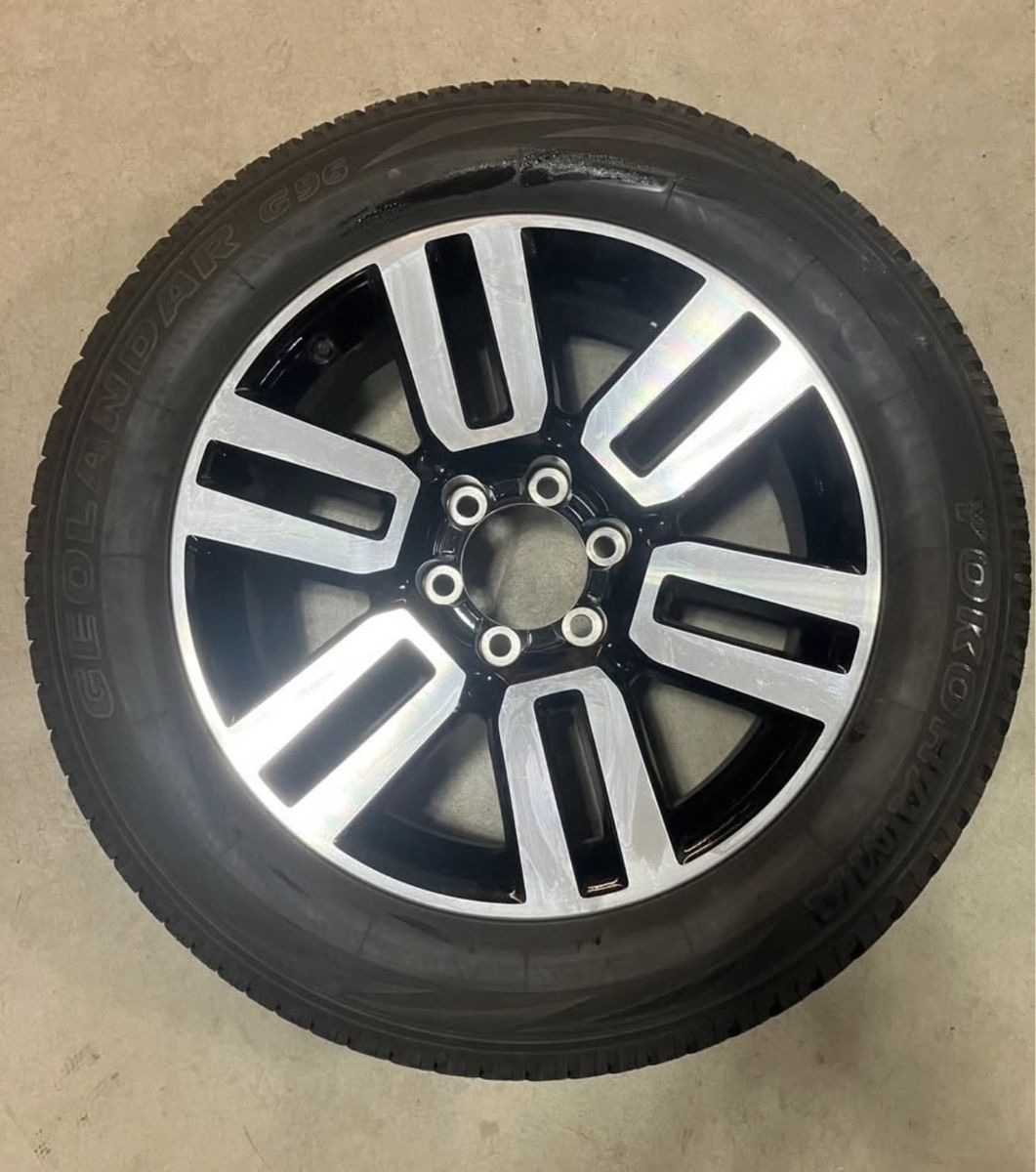 2024 Toyota 4Runner OEM Wheelset
