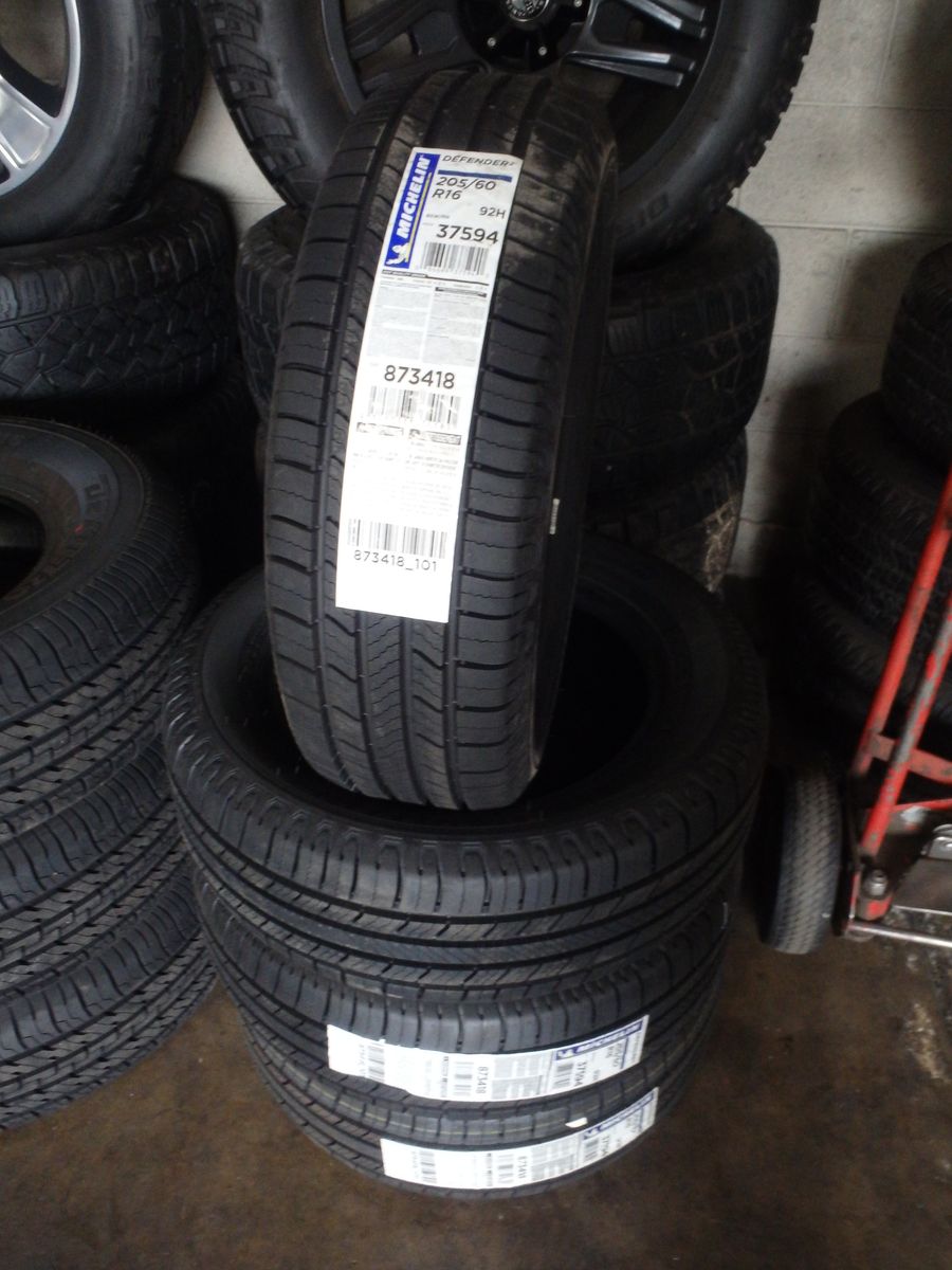 205/60R16 MICHELIN DEFENDER 2 SET O F BRAND NEW TIRES