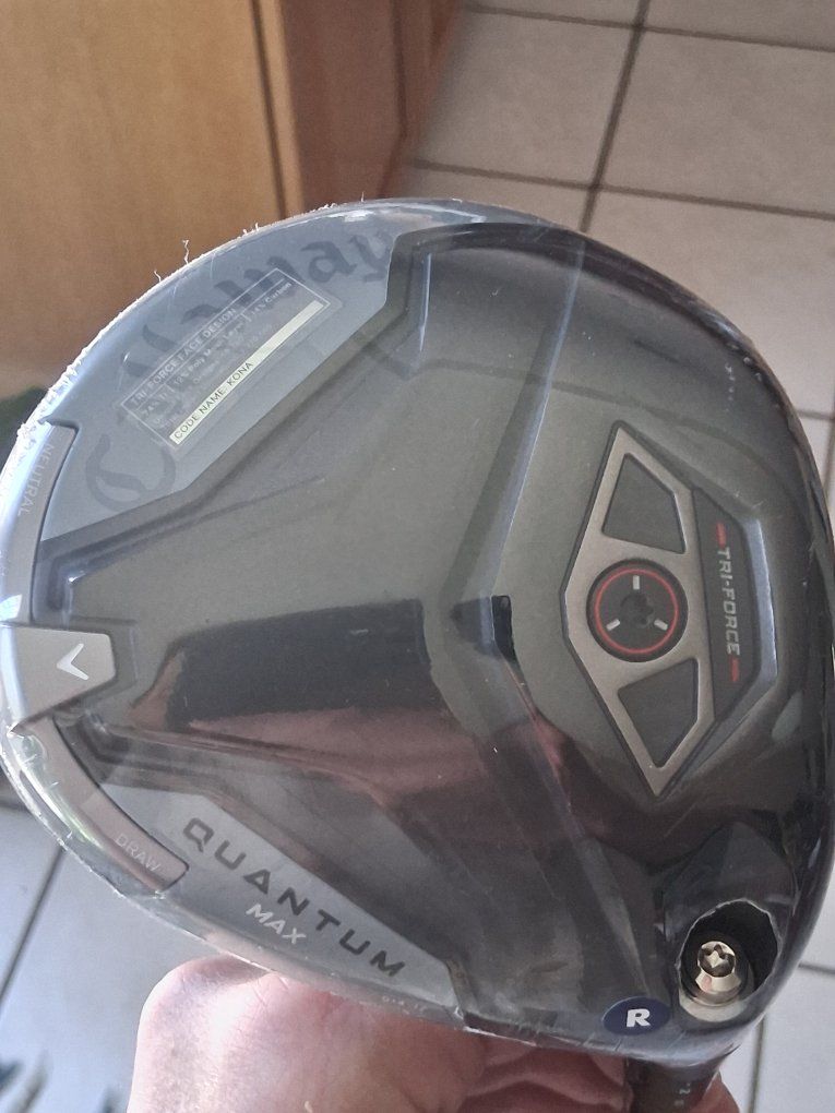 Callaway Quantum Max Tri-Force Driver Golf Club - Right Handed, Men's