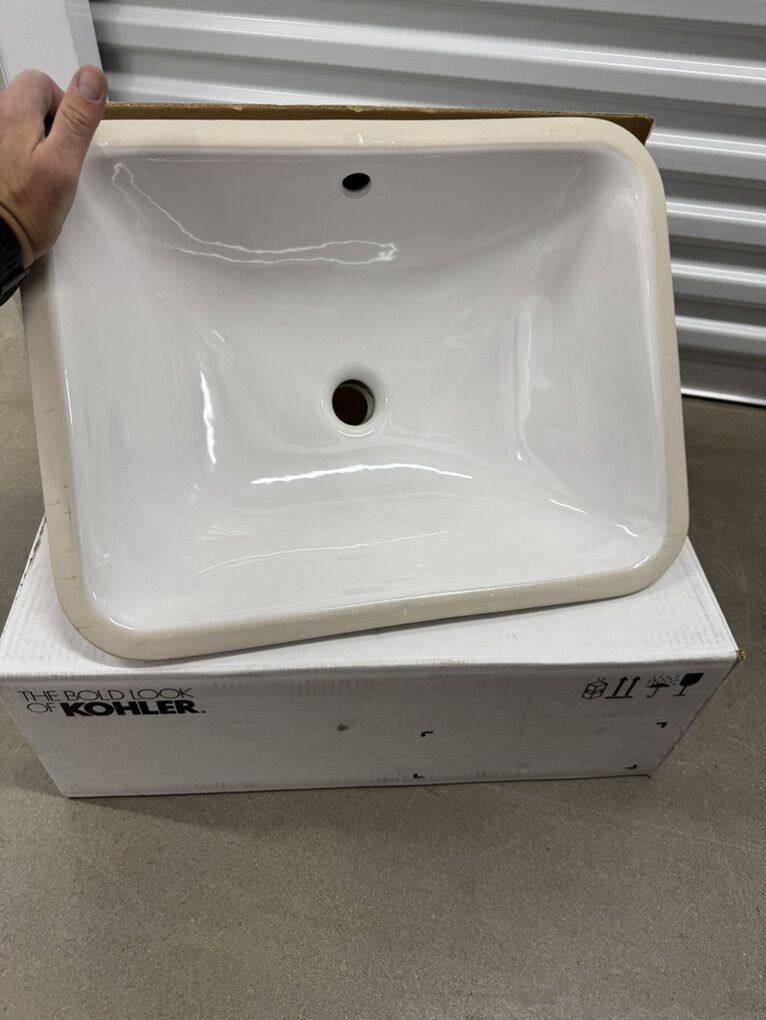 Kohler K-20000-0 Caxton Under-Mount Bathroom