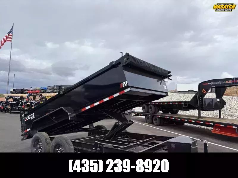 2026 PJ Trailers 7X14 14K D7 CHANNEL Dump Trailer