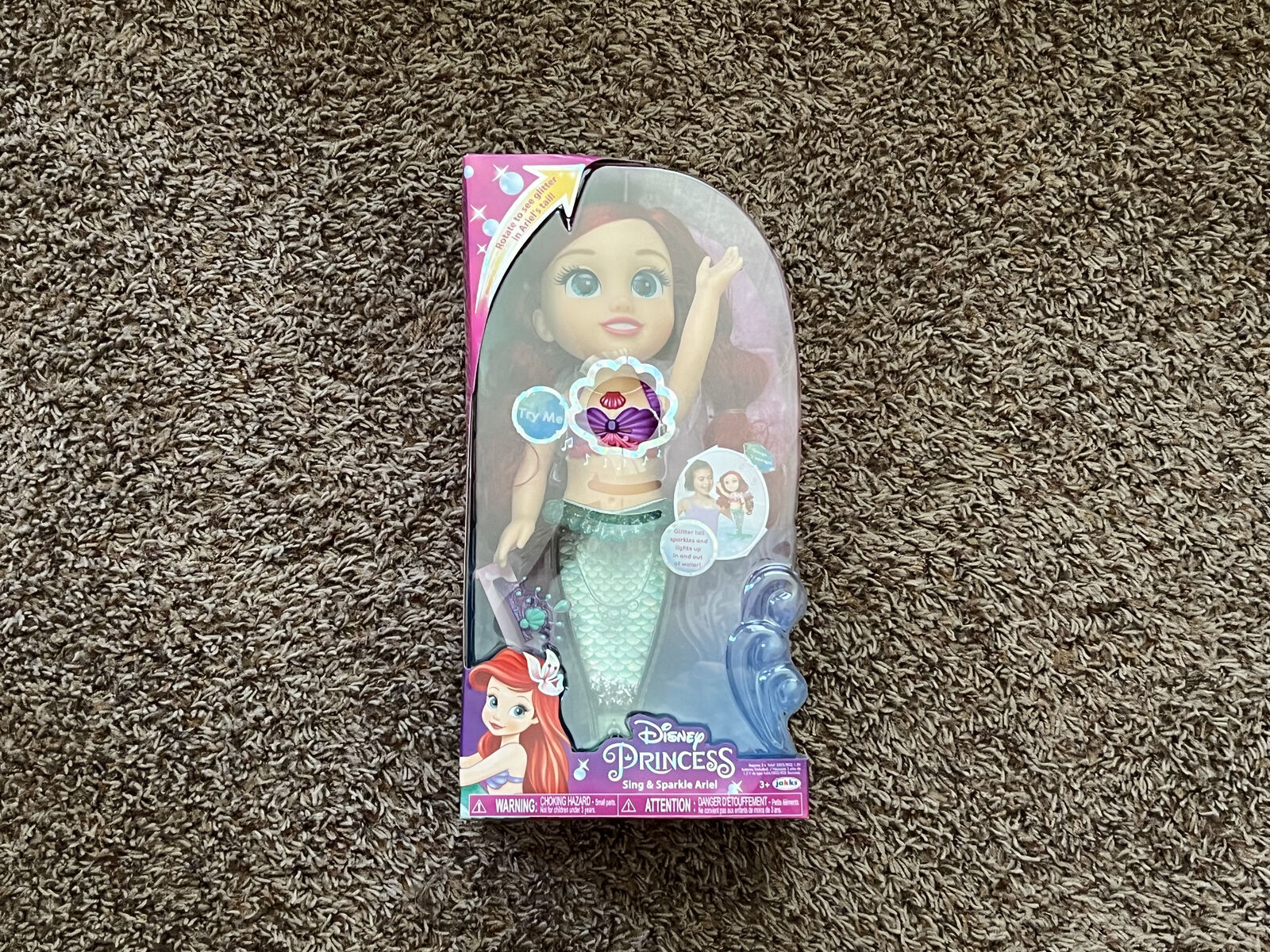 NEW: Disney Princess Sing & Sparkle Ariel Doll