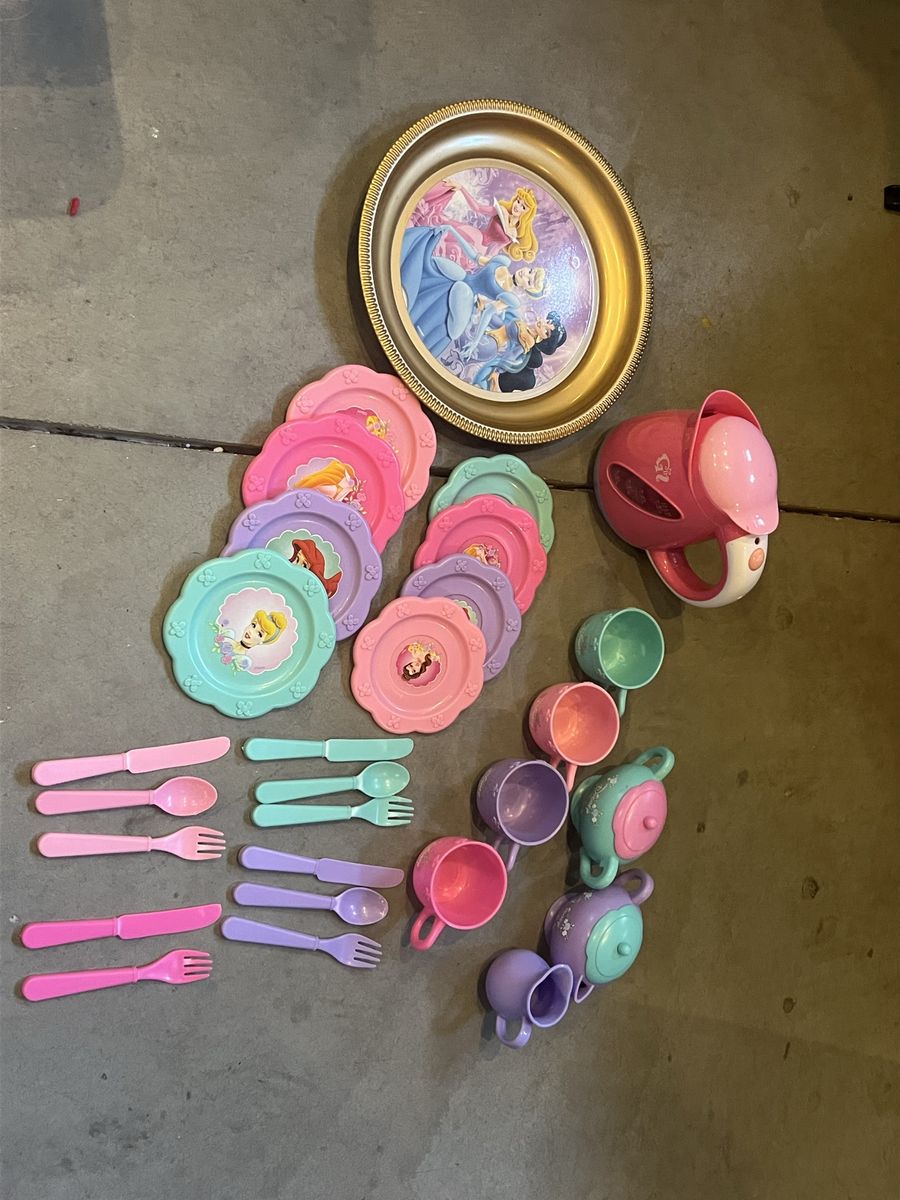 Original Disney plastic tea set