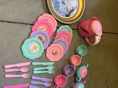 Original Disney plastic tea set