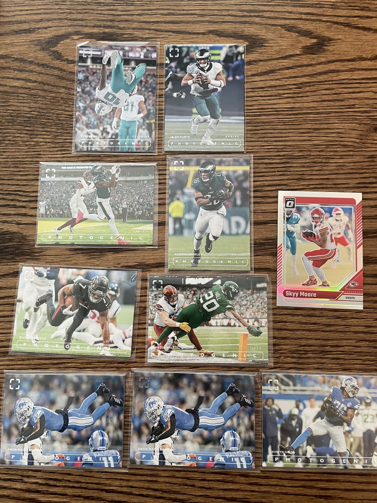 NFL trading cards