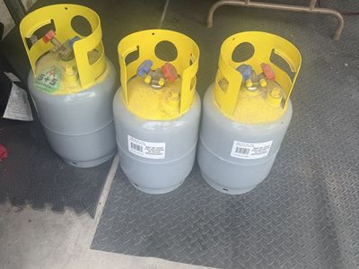 Refrigerant Recovery Tanks - Set of 3