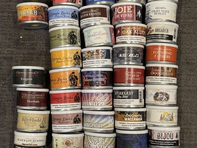 Collectible Pipe Tobacco Tins