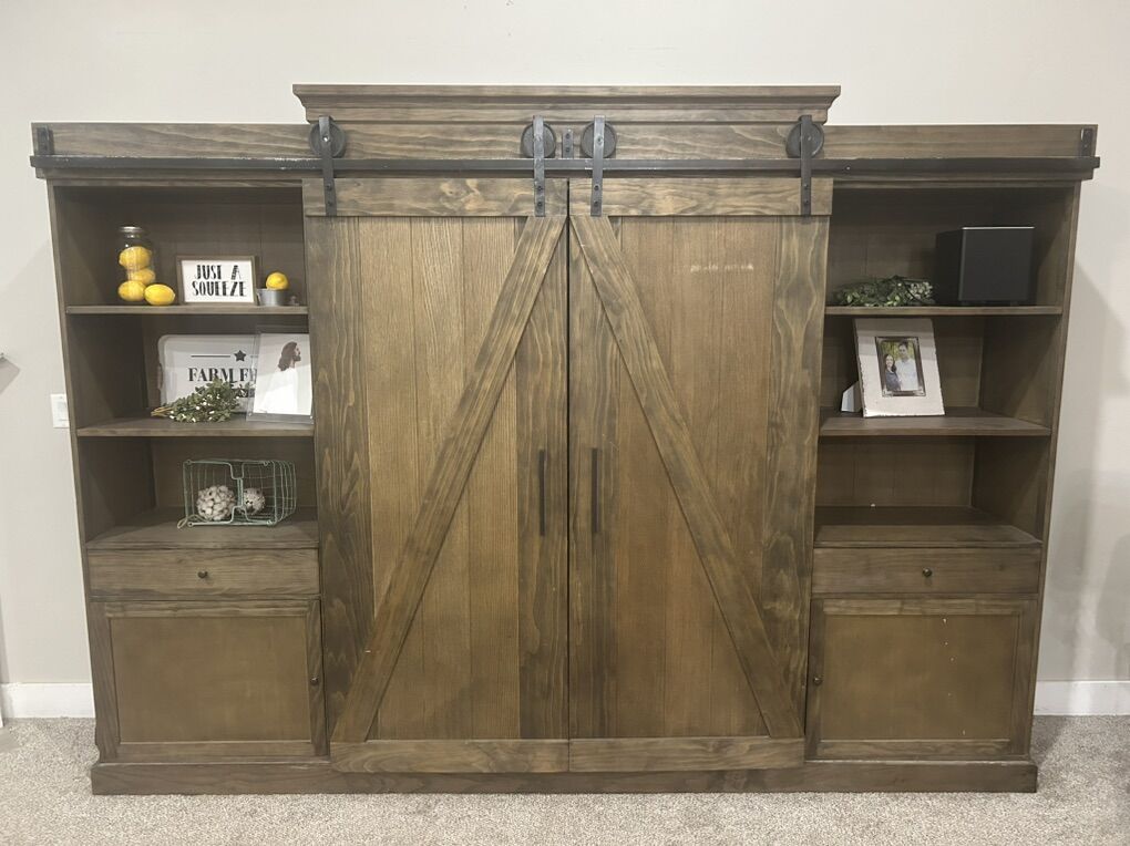 Farmhouse Style Entertainment Center