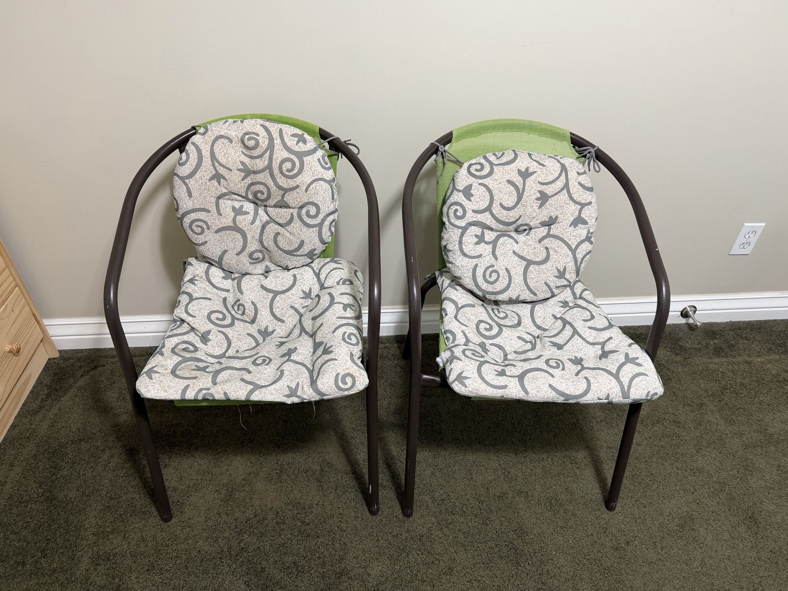 IKEA kitchen or outdoor 2 chairs