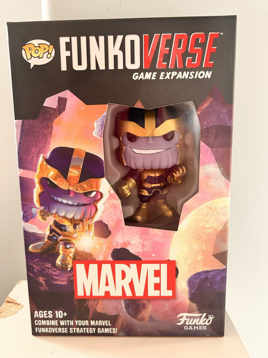 Funko Pop! Funkoverse Game Expansion: Marvel Thanos Strategy Game Ages 10+