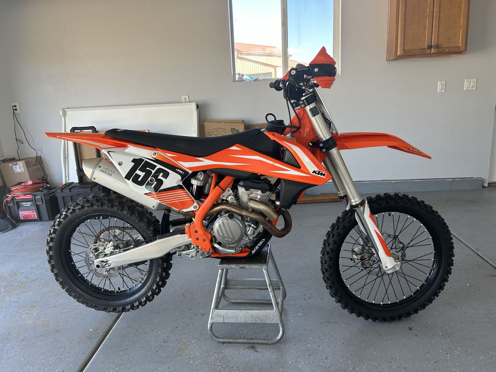 TRADE 2018 KTM 350 SFX.   42 original hrs. 