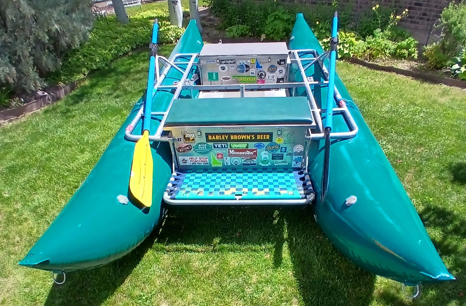 16 ft Maravia Cataraft - Package or Frame & Boxes