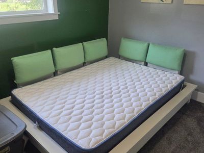 Modern Style Full-Size "Sleep and Lounge" Bed Fr