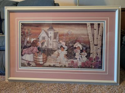 Busy Little Ladies - signed and numbered James F Shirley print