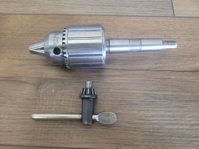 Jacobs No. 34 Drill Chuck and 2MT Arbor 0 to 1/2 Capacity
