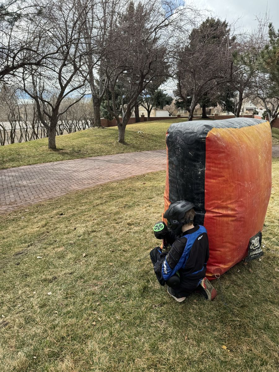 Used Paintball / Airsoft Inflatable Bunkers – Practice Field Setup