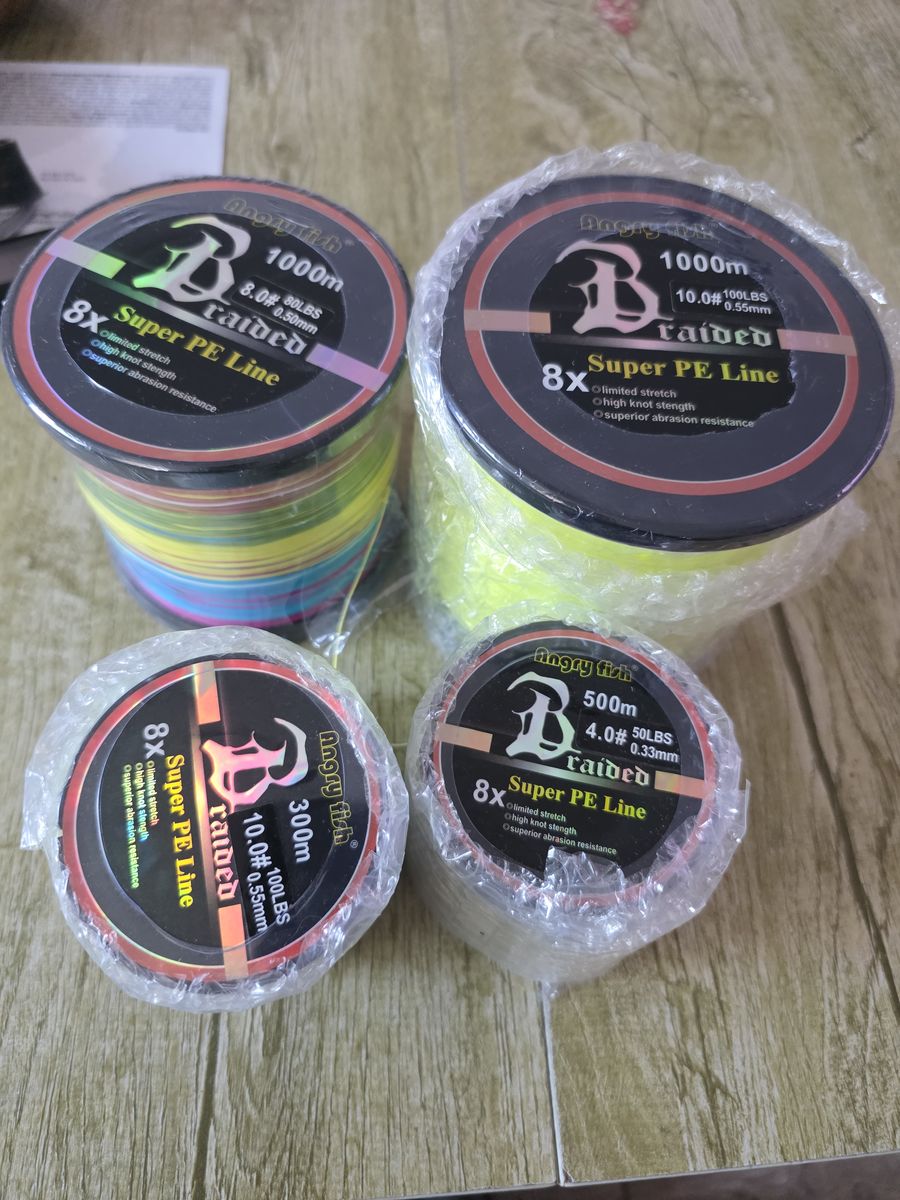 Angry fish, Fishing spools