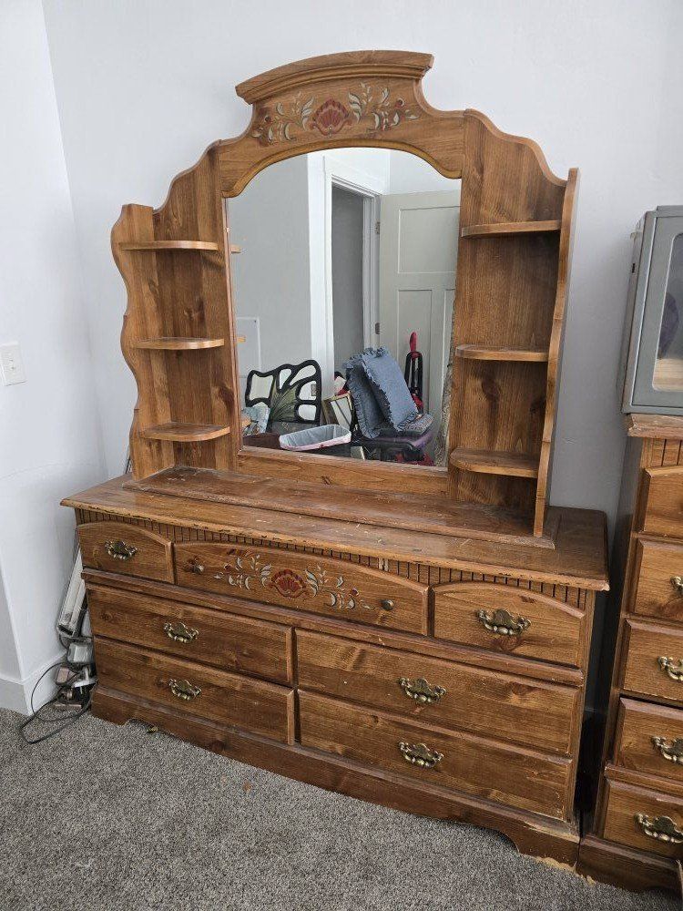 vintage 70s bedroom set OBO