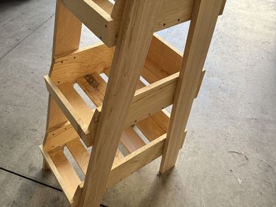 Hand made wood shelf