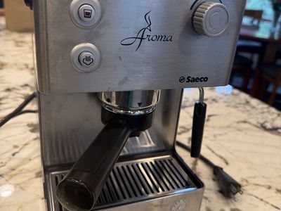 Saeco Aroma Manual Espresso Machine Stainless Steel
