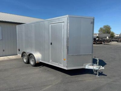 2024 E-Z Hauler 7x16 Enclosed Trailer 7K Aluminum Frame