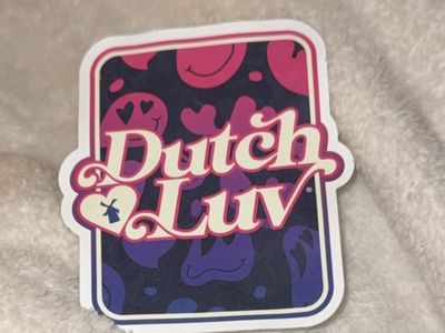 Dutch Bros sticker Dutch Luv