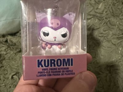 Kuromi pop mini figure keychain
