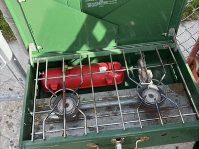 Coleman Vintage Two-Burner Camping Stove