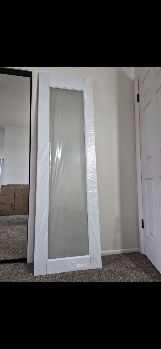 Brand New Interior Wood Door with Glass Inserts