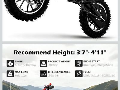 New Kid’s Frostyrider Dirtbike