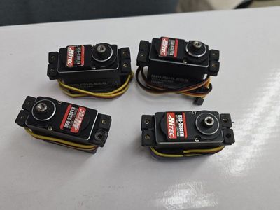 4 factory refurbished Hitec 9381-TH servos