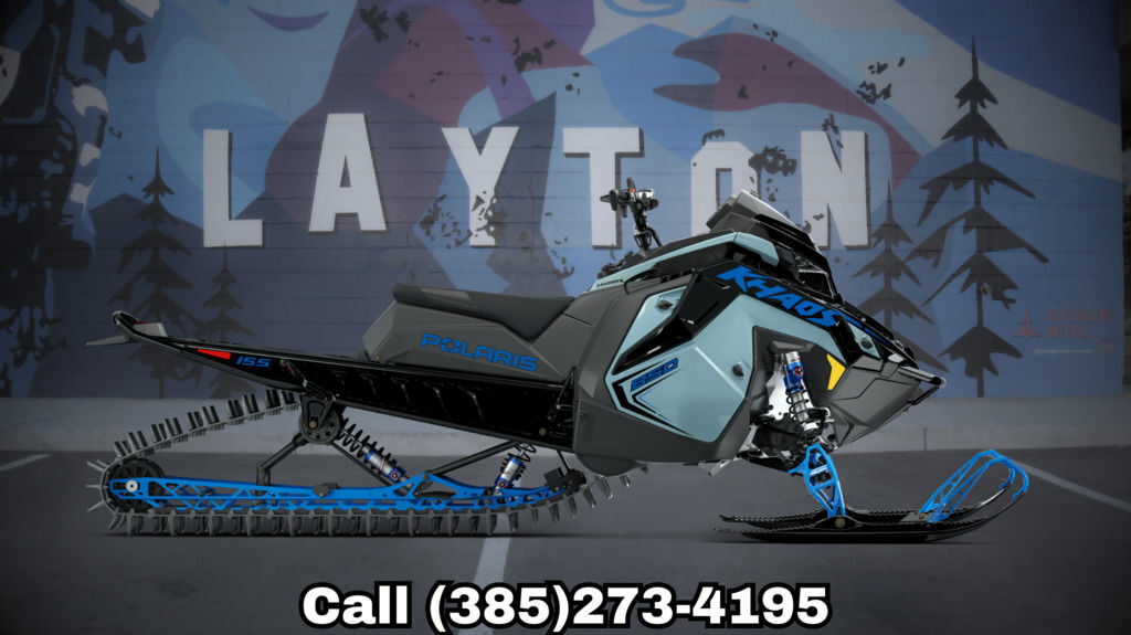 2026 Polaris® 850 RMK Khaos 155 Hemlock Blue / Black / Velocity Blue